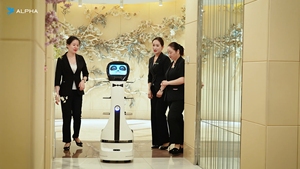 Intelligente automatische Hindernis vermeidung und automatische Navigation Lebensmittel versand roboter - Product Image 3