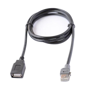 Cable adaptador de datos multimedia de entrada de audio auxiliar para coche a USB