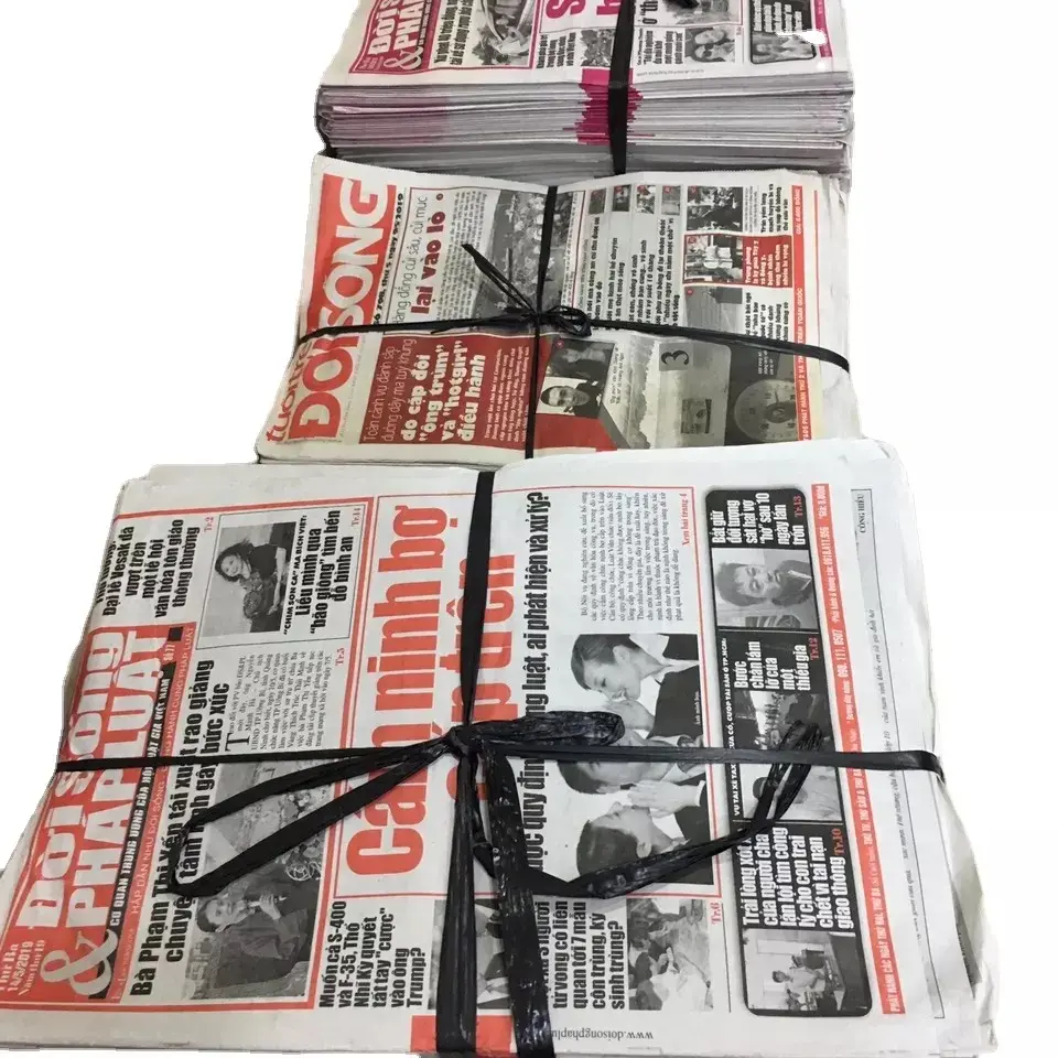 Journaux propres et de bonne qualité, à des fins de recyclage, vieux journaux occ, vente en gros, papier d'impression