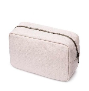 2024 Super Sell Cotton Cosmetic <strong>Pouch</strong> with Zipper Lock High Quality Fashion Style Bag Customized Size Available - Product Image 2