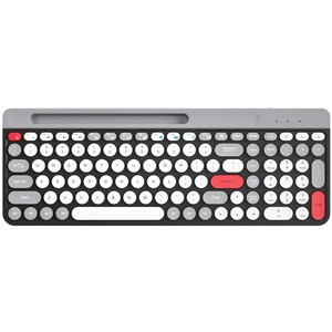 Mini Punk inalámbrico RGB retroiluminado teclado ratón Combo USB 2,4g para Bluetooth inglés EE. UU. Diseño membrana para ordenador de oficina en casa