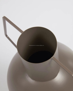 <strong>S</strong>/2 Metal Decorative Flower Vases for Floor and Table Home & Garden Decorative for Living Room Wedding Holiday Party