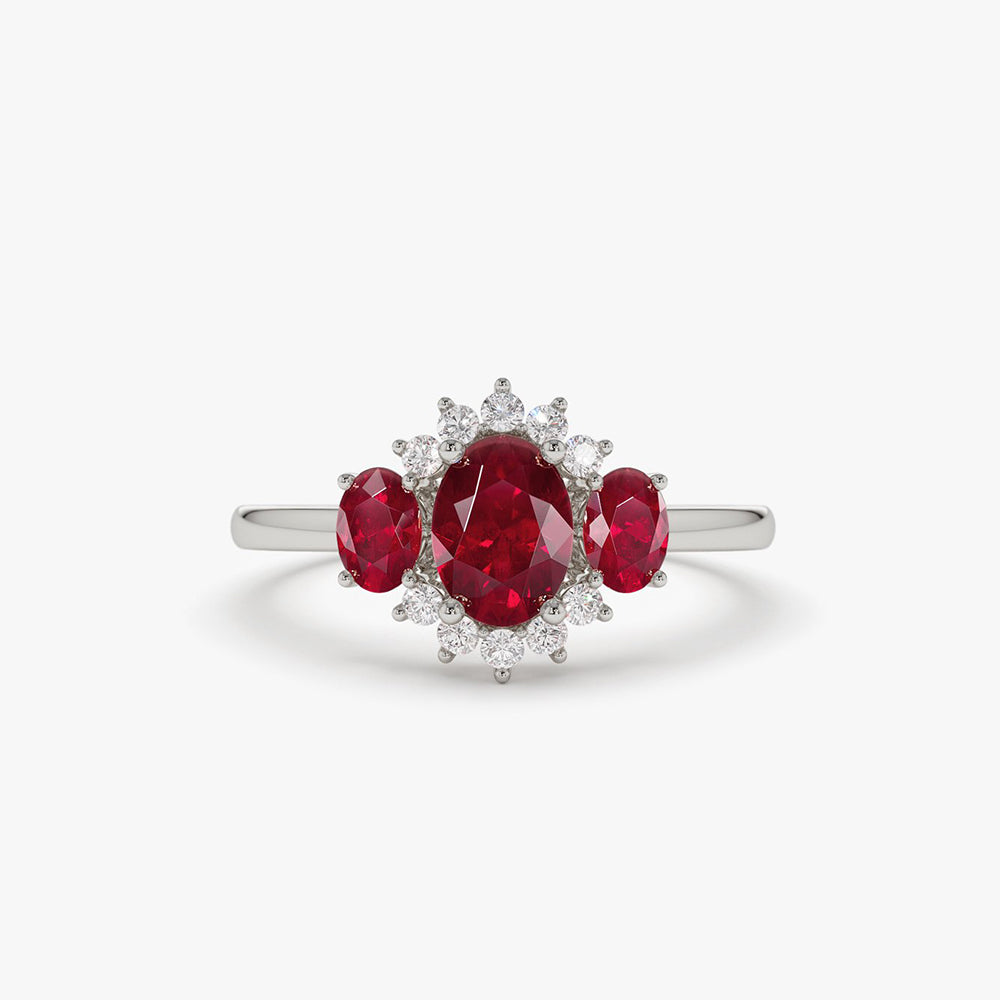 14KT White Gold