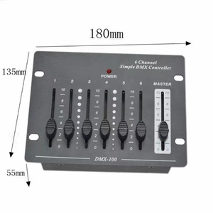 Mini 6 canali semplice DMX Controller per la fase di illuminazione o più RGB lampada - Product Image 4