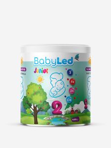 Yüksek kaliteli bebek bebek formülü sahne 2 6-9 ay için 400g süt tozu DHA teneke ambalaj BabyLed özelleştirilebilir türkiye'de yapılan - Product Image 2