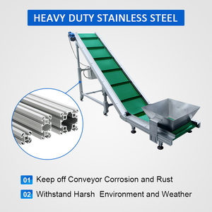 13-year Experience Manufacturer Z Angle Swan Inclinad Incline Lift <strong>Cleated</strong> <strong>Belt</strong> Elevator <strong>Conveyor</strong> Machine
