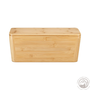 <strong>Cable</strong> <strong>Tidy</strong> Box - Bamboo <strong>Cable</strong> Storage Box Organizer for Wires, <strong>Cables</strong>, Extension Sockets, Chargers and Power Plug Cords - Product Image 6