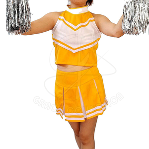 All Star cheer เครื่องแบบนักเต้นผ้าตาข่าย100% ชุดยูนิฟอร์มเชียร์ลีดเดอร์ของเด็กผู้หญิงผ้าโพลีเอสเตอร์ติดฉลากส่วนตัว - Product Image 5