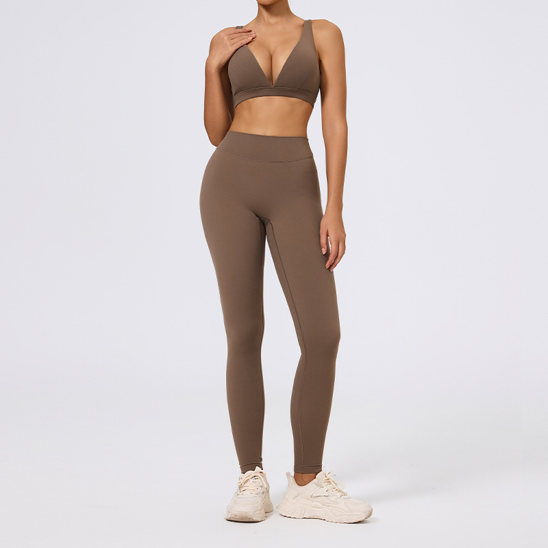 Bra2+Leggings Marrón