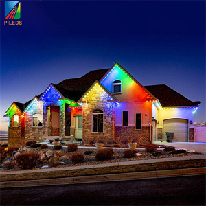 Гирлянда с пиксельным модулем GS8206 TM1914 RGB24V IP68, водонепроницаемая, ИС, полноцветная, уличная, Рождественская, праздничная, светодиодная, Пиксельная лампа