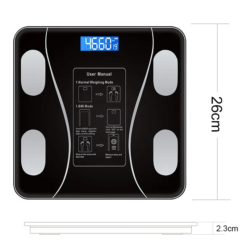 Balança digital de peso balança, balança eletrônica personalizada para banheiro, 180kg de peso, balança eletrônica