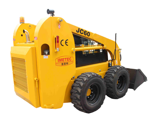 Mini Mini elétrica Skid Steer <span class=keywords><strong>Loader</strong></span> 400-1400kgs com Perkins Motor Wheel <span class=keywords><strong>Loader</strong></span> Design para carga e descarga eficientes