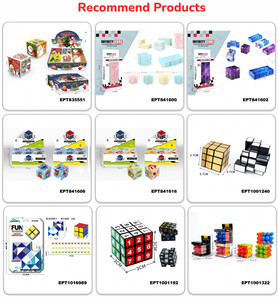 Dollartoys khuyến mãi 5.3cm chữ và số <span class=keywords><strong>Cube</strong></span> ma thuật <span class=keywords><strong>3x3</strong></span> RUBIX Cubes đồ chơi logic - Product Image 5