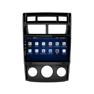 Radio con GPS para coche, reproductor con Android 11, ocho núcleos, DVD, pantalla HD, control del volante y entrada de cámara trasera para KIA Sportage 2007 - Product Image 4