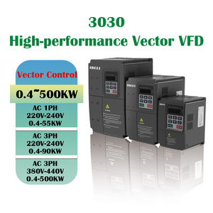 3030 Series Sensorless <strong>Vector</strong> VFD with Torque/<strong>Speed</strong>/Position <strong>Control</strong> (AC 220V-440V) - Product Image 2