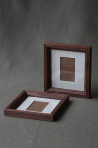 WIE BENUTZER DEFINIERTE HOLZ BILD RAHMEN BRAUNER FOTO RAHMEN Massivholz Rustikale Bilderrahmen Anzeige für Wand dekoration