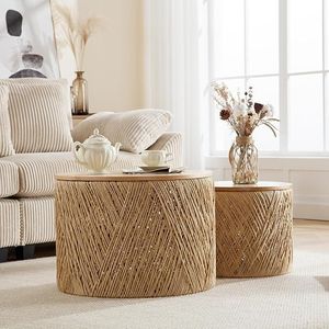 Acabamento Rattan Mesa De Escritório Mesa De Móveis De Madeira com Suportes De Armazenamento Prateleiras Mesas De Computador Trabalho para Escritório Moderno Firme