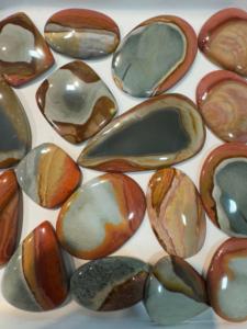 Yüksek kalite doğal Polychrome Jasper gevşek taş Oval kesim IGI sertifikası ile iyi boyut toplu miktar - Product Image 3