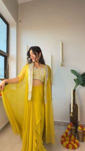 新系列三件套准备穿垂褶镀Dhoti，衬衫和Kothi，批发价格从印度购买