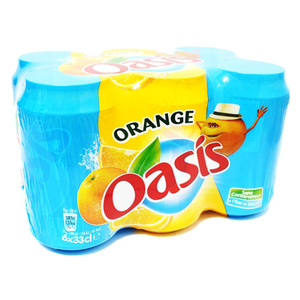 Oasis Tropical Fruit 33clパックの新鮮なココナッツ水24個入り簡単にオープンポリッシュココナッツ風味豊かなソーダバルク包装