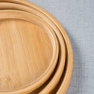 设计和整理可用的不锈钢手柄矩形木制托盘 - Product Image 3