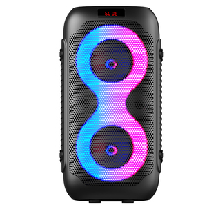 Subwoofer grande caixa de som Bluetooth alto-falante para festas inclui microfone alto-falante portátil para festas