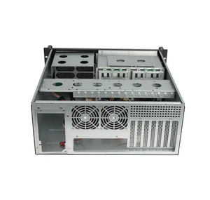 Cina fabbrica 8 Bay ATX industriale telaio Server con Display della temperatura LCD 4U Computer Server Case con ventola di alimentazione - Product Image 4