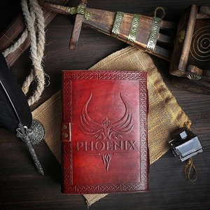 หนังสือหนังของเงาแฮร์รี่พอตเตอร์ของขวัญสำหรับชายและหญิงขอบกระดาษแม่มดคาถาหนังสือบันทึก Grimoire - Product Image 5
