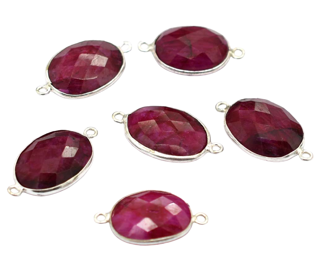 2 boucles-C106 plaqué argent