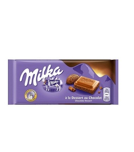 Dükkanlar perakendeciler partiler ve işletmeler için çeşitli malzemelerle Milka çikolata barları katı tatlı davranır için toptan