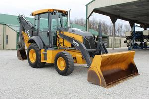Sıcak satış 2020 Deere 310SL kazıcı yükleyici 2.5Ton kazıcı yükleyici makine tekerlek 4x4 traktör kazıcı yükleyici