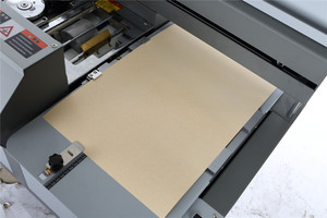 C20 automatische Klebe-Bindemaschine A4-Größe Buchproduktion mit Seitenklebstoff perfekte Bandmaschine - Product Image 6