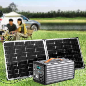 200W 300W 600W大容量电源组200W便携式智能太阳能发电机110V 220V家用户外