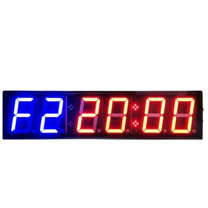 LEAP factory ODM OEM ampio display a LED intervallo di conteggio su giù Timer sportivo 6 cifre Nixie tube display Timer orologio personalizzato - Product Image 1