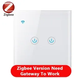 Zigbee White 2Gang
