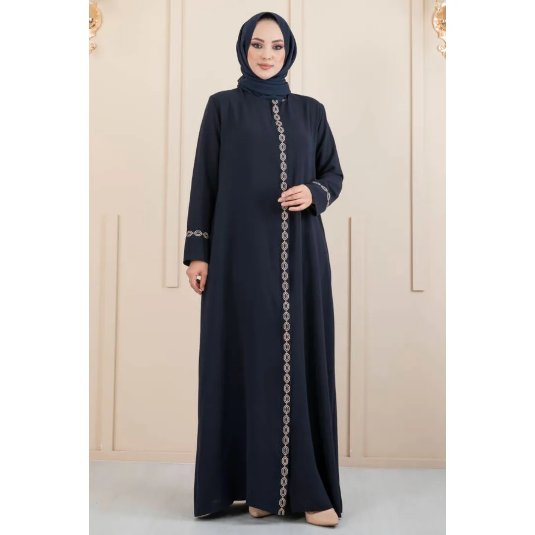 Nouvelle saison vêtements islamiques d'hiver pour femmes robe Abaya caftan tunique Dubaï mode islamique musulmane robes islamiques de fabrication turque