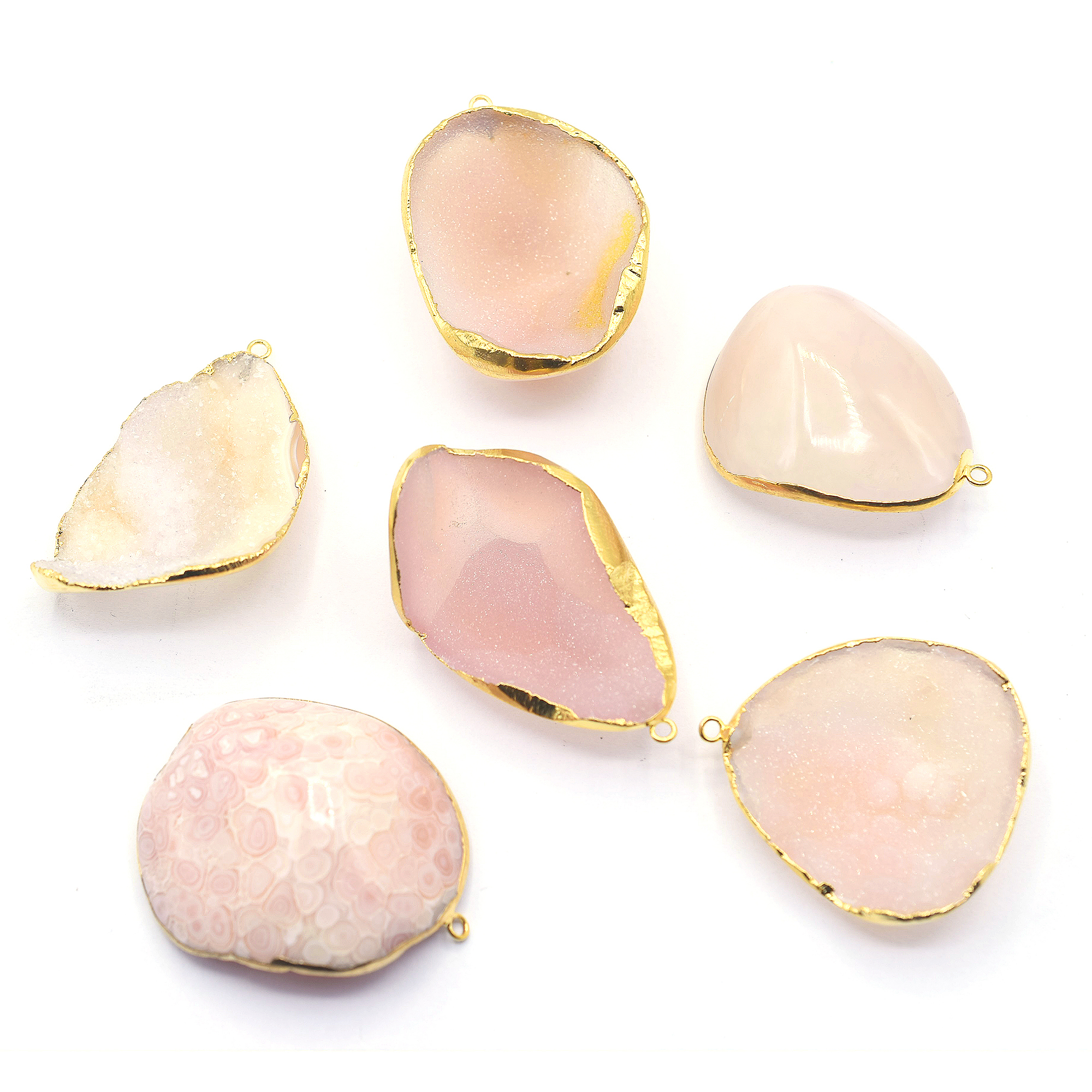 Pink Druzy