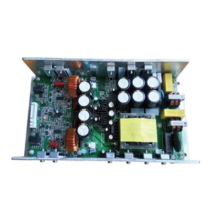 有源400W音频扬声器放大器模块新型183*109 * 45毫米，带<span class=keywords><strong>DSP</strong></span> DM200板100-240V交流金属外壳
