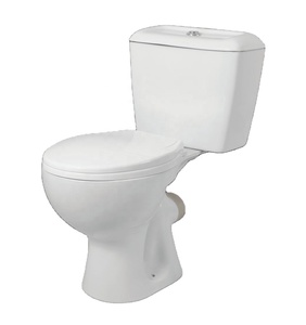 En popüler klasik tasarım stili sifon gözetleme çin 2 adet tuvalet seramik banyo yıkama iki parçalı tuvalet avrupa - Product Image 4
