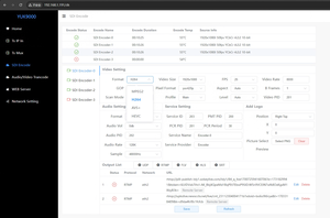 UDP RTMP SRT qualsiasi IP ai protocolli IP Server di conversione Multi-canale Encoder Server Transcoder - Product Image 5