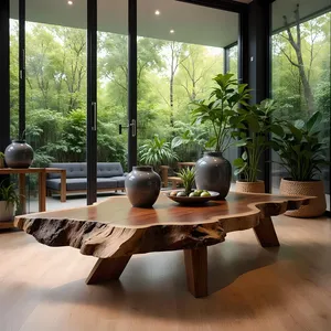 Mesa de centro multifuncional de madera de la mejor calidad para decoración de hogar y oficina disponible a precios de exportación - Product Image 1