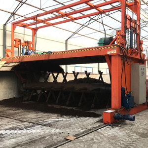 Automatizzato 1-3 T/H scanalatura tipo Compost macchina rifiuti organici fertilizzante Pellet linea di produzione per la vendita - Product Image 4