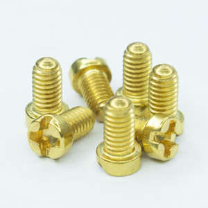 Vietnam Custom Fastener Brass Cheese Head Machine Screw OEM ODM M7x35mm ASTM A307 for HVAC <strong>Sensor</strong> <strong>Modules</strong> - Product Image 6