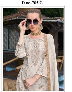 Luxurious Georgette Shalwar Kameez with Elegant Dupatta Khatli Work and Patch Detailing for Traditional Occasions! - Product Image 1
