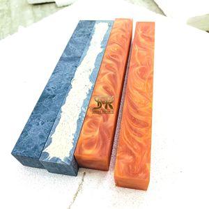 Thanh lịch màu Xám nhựa khối cho dao xử lý và các dự án thủ công mịn kết thúc tùy chỉnh trống lý tưởng cho chuyển và khắc - Product Image 4