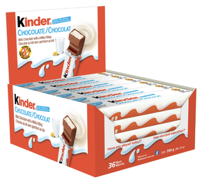Kinder Chocolate Box <strong>Cream</strong> Bittersweet <strong>Milk</strong> Flavor 36 Count Solid Bars Featuring Egg Piece Patterns Additional Candy <strong>Biscuit</strong> - Product Image 3