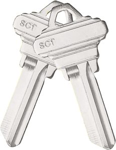 SC1-NP boş anahtar boşlukları, kesilmemiş boş tuşlar, Kwikset-SC1 için bakır yapıları boş tuşlar - Product Image 4
