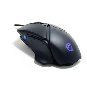 Ergonomico LED retroilluminazione Gaming Mouse Design speciale accessori per Computer sensore ottico di orientamento della mano destra USB compatibile - Product Image 1