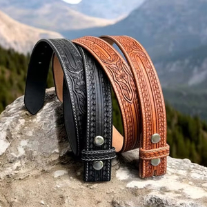High-End erkek sığır derisi deri kemer özel uzunluk iş moda Pin toka klasik tasarım Modern dokunmatik yüksek pirinç çelik