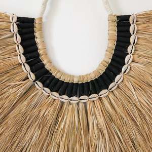 Eco-Friendly Raffia Sea <strong>Shells</strong> Woven Wall Hanging Decor Handmade Macrame Wooden <strong>Shells</strong> Creative Rustic Wall Art <strong>Living</strong> Office - Product Image 4